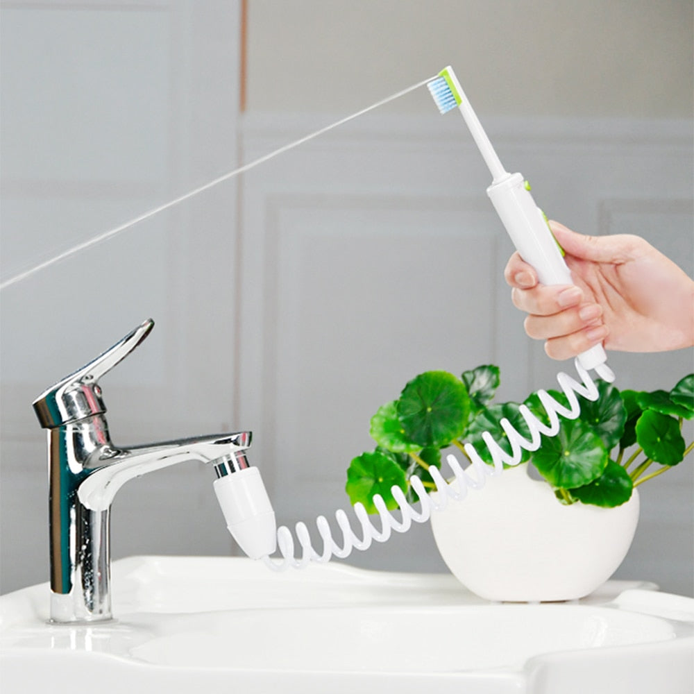 Faucet Oral Irrigator Toothbrush